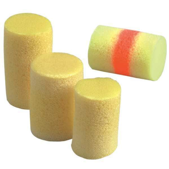 3m E-A-R Classic Small Disposable Foam Ear Plugs, Cylinder Shape, 29 dB, Yellow, 200 PK 310-1103