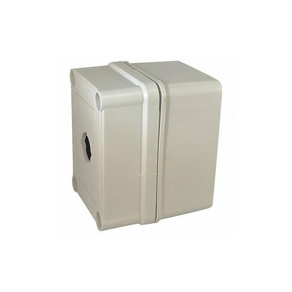 Hoffman Pushbutton Enclosure,22mm,1 Hole,Plastic VM433-PBM1