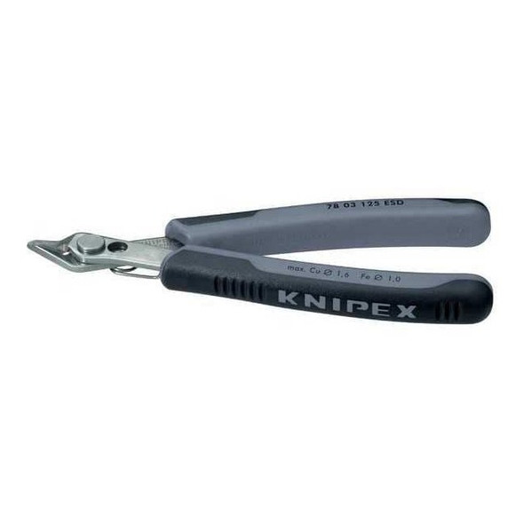 5 in 78 Diagonal Cutting Plier Flush Cut Pointed Nose Uninsulated