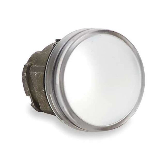 Schneider Electric Pilot Light Head, White, LED, 22 mm ZB4BV013