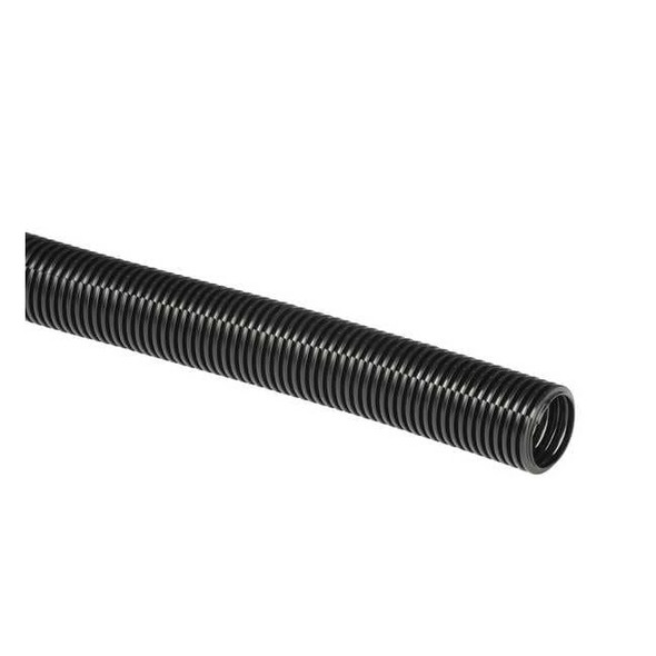 D-Line Corrugated Split-Loom Tubing,Black US/CTT1.1/GR