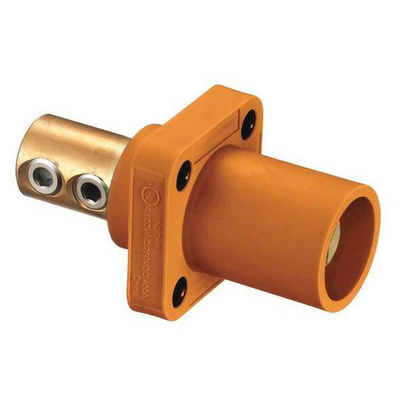 Hubbell Wiring Device-Kellems Recpt,Orange,Male,Double Set Screw,400 A HBLMRO Hubbell Wiring Device-Kellems Recpt,Orange,Male,Double Set Screw,400 A HBLMRO