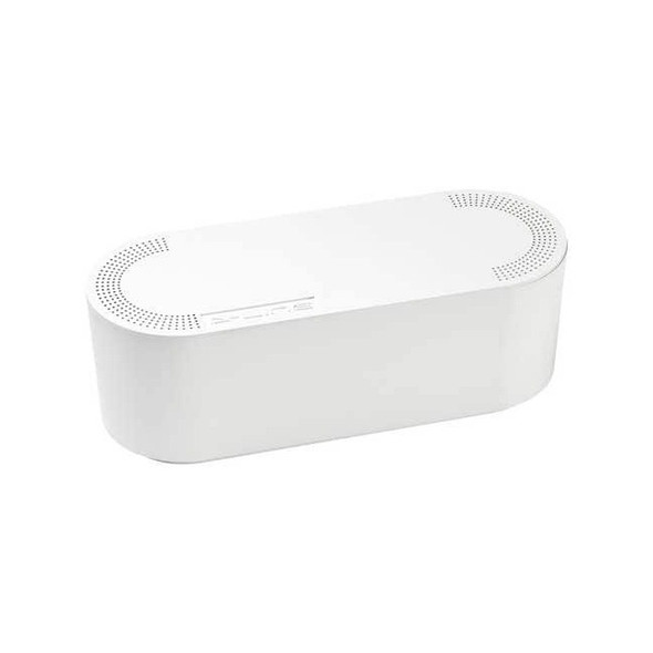 D-Line CableManagementBox,4.5"H,12.75"L,5"W,Wht US/CTUSMLW/SW/GR