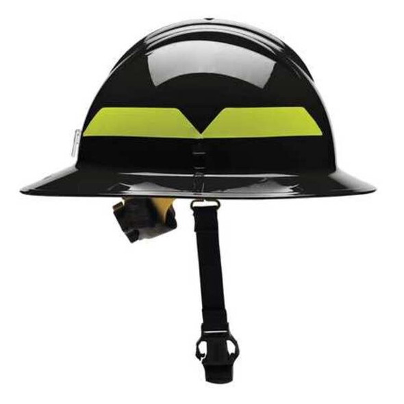 Bullard Fire Helmet,Black,Thermoplastic FHBKR Bullard Fire Helmet,Black,Thermoplastic FHBKR