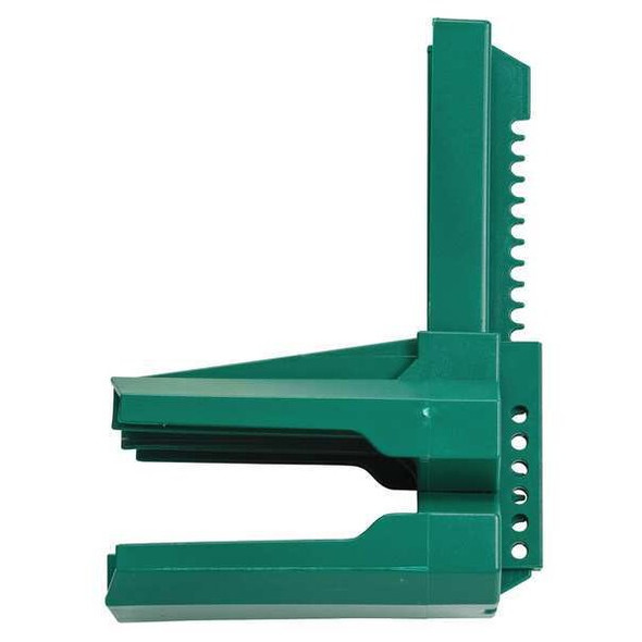 Brady Ball Valve Lockout,Fits Pipe Sz 2 to 8 BS08A-GN Brady Ball Valve Lockout,Fits Pipe Sz 2 to 8 BS08A-GN