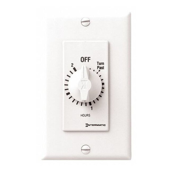 Intermatic Timer,Spring Wound,2 Hr,SPST FD2HW