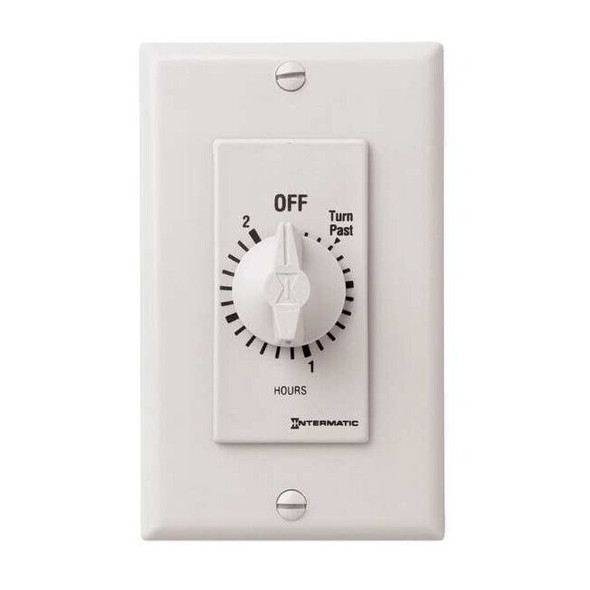 Intermatic Spring-Wound Timer, White, 277V AC FD32HW