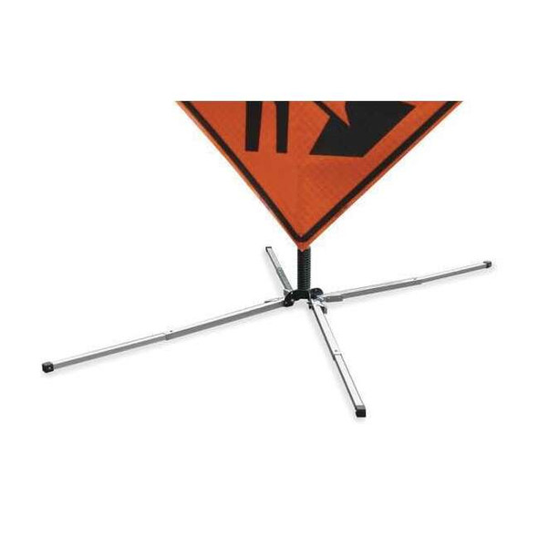 Dicke Sign Stand,Aluminum,18 in Maximum Mast H UF2000