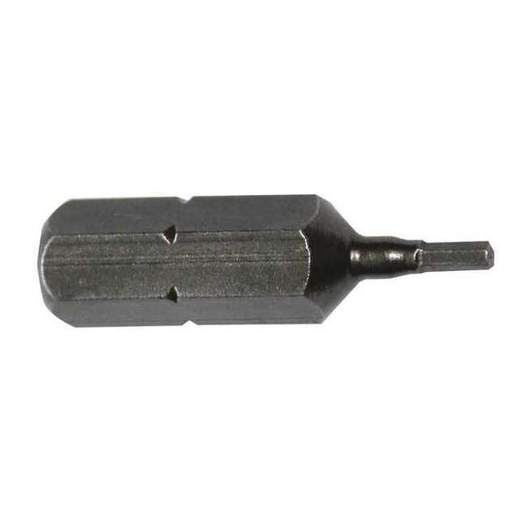 Apex Tool Group Torsion Bit, Metric, 1/4", Hex, 3mm, 1", PK5 185-3MM-5PK