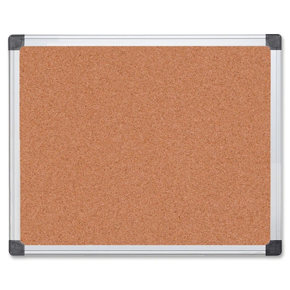 Mastervision Cork Bulletin Board 35-13/32"W CA031170