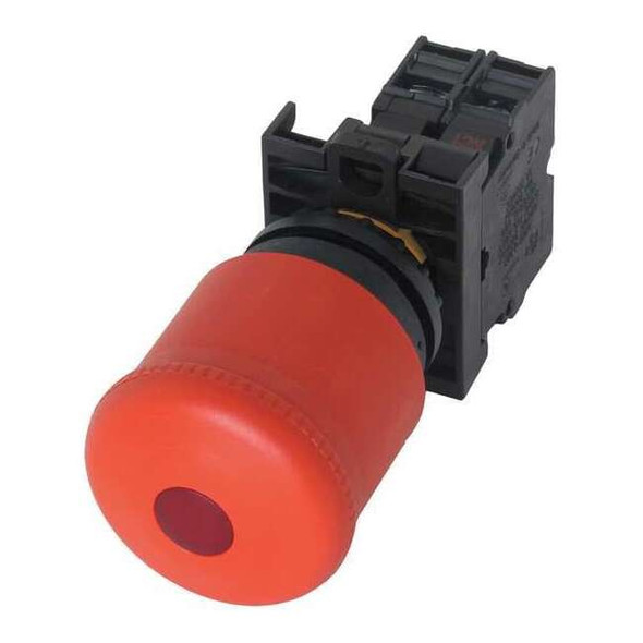 Eaton EmergncyStpPushButtn,Transfmr,Red,1NC M22-PVL-K01-230R