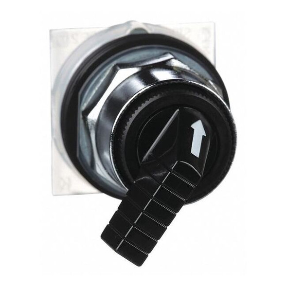 Schneider Electric LongHandleSelectorSwitch,Black,2Pos,30mm 9001KS11FB