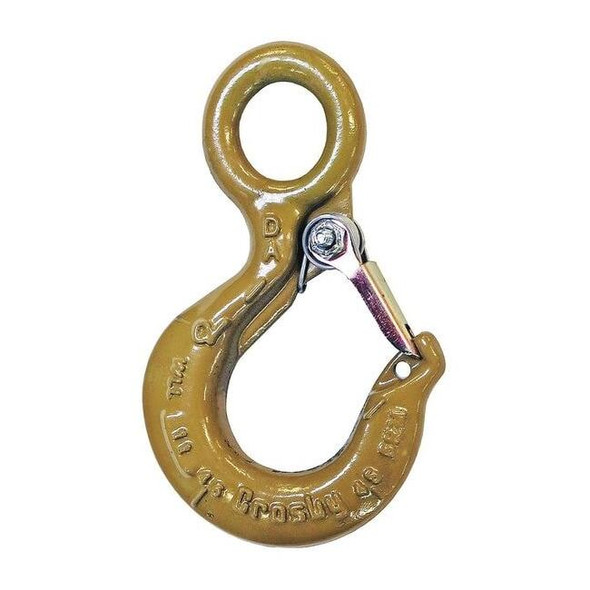 Crosby Eye Hook,Alloy Steel,10,000 lb.,Gold 1022424