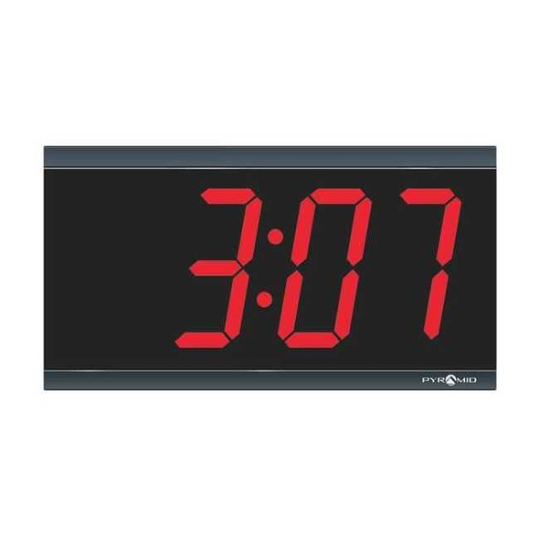Manufacturer Varies Digital Clock,11 1/2in W,6 1/4in H DIG-4B