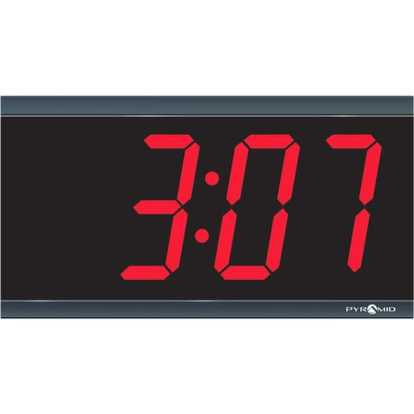 Manufacturer Varies Digital Clock,11 1/2in W,6 1/4in H DIG-4B Manufacturer Varies Digital Clock,11 1/2in W,6 1/4in H DIG-4B