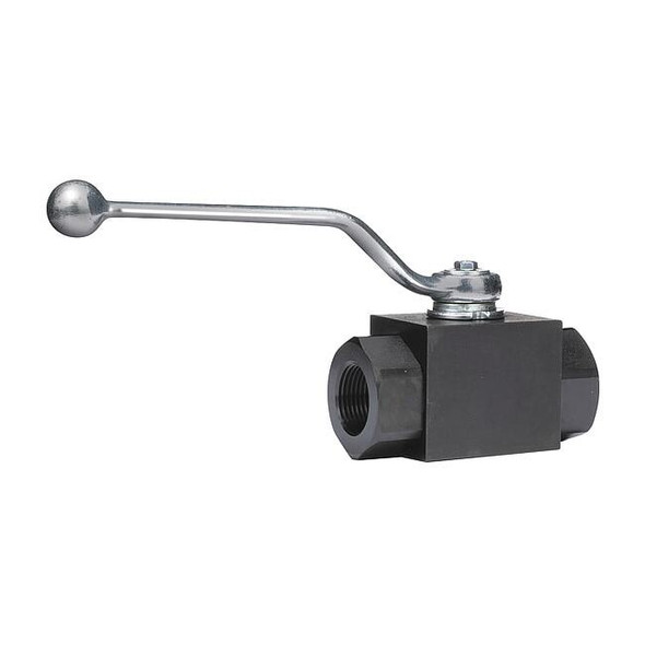 Dynaquip Controls Manual 2-Way Ball Valve,NPT,Carbon Steel VAE2.A0 1