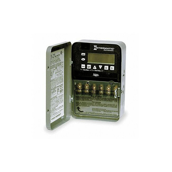 Intermatic ElectronicTimer,Astronomic,Gray,Metal ET8215C