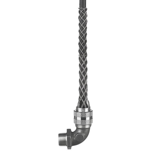 Connector,Aluminum,L - Strain Relief 6in  074-01-089