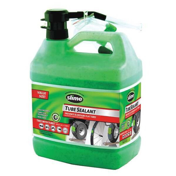 Slime Tire Sealant,Jug with Pump,1 gal. 10162