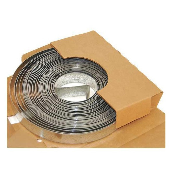 Manufacturer Varies Duct Strapping, Galvanized Steel, 26 GA, 1 in W x DS-261