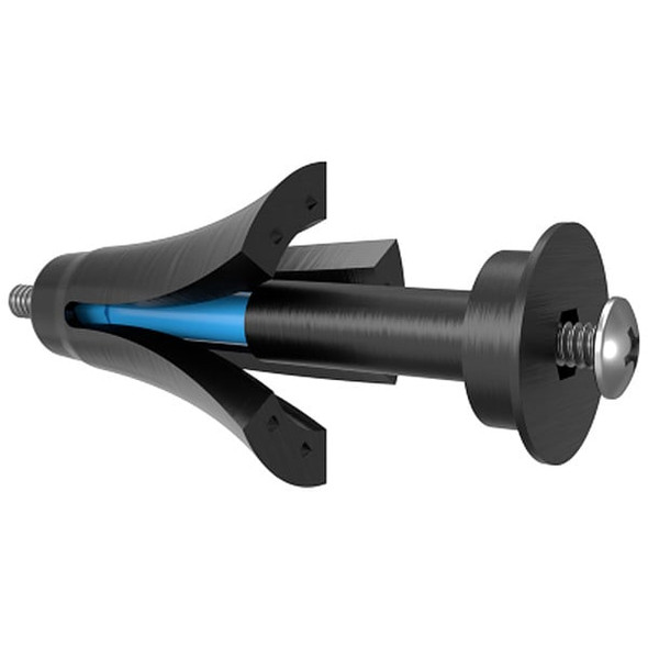 MASTER Anchor Wall Anchor, 3-1/2" L, Plastic, Not Rated Tension Strength, 100 PK