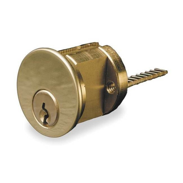 Lockset Cylinder, Bright Brass, Keyway Type Schlage(R) C, 5 Pins