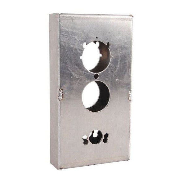 Keedex Weldable Gate Box,Silver,2-3/8" W K-BXSIM