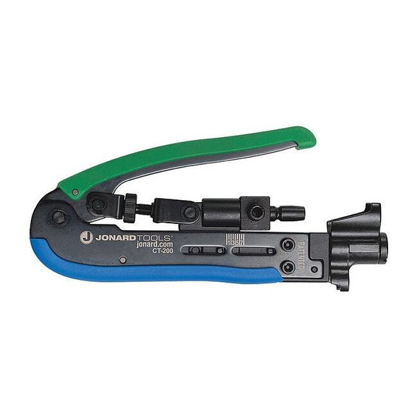 Jonard Tools 6 3/4 in Crimper RG-59, RG-6, and RG-11 CT-200