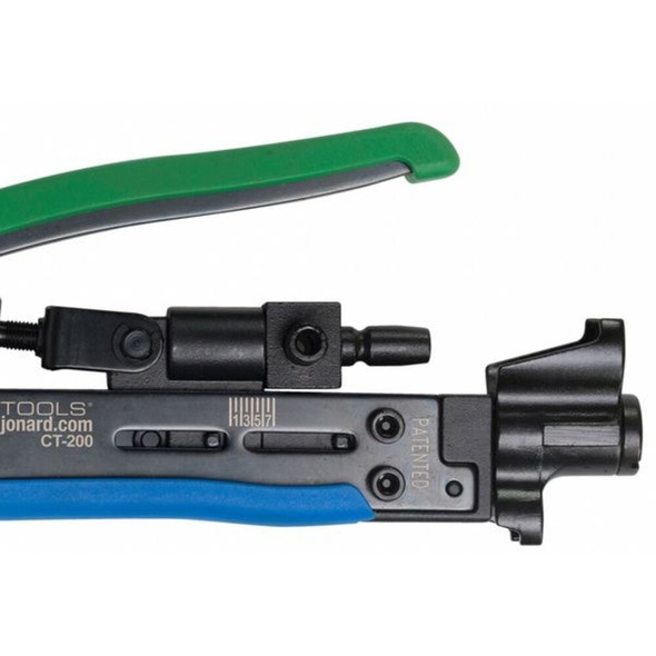 Jonard Tools 6 3-4 in Crimper RG-59, RG-6, and RG-11 CT-200