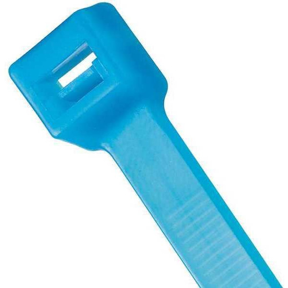 Panduit Cable Tie,7.4 in,Aqua,PK100 PLT2S-C76 Panduit Cable Tie,7.4 in,Aqua,PK100 PLT2S-C76