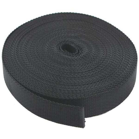 Bulk-Strap Webbing,Nylon,3/4" W,Black N34051BK Bulk-Strap Webbing,Nylon,3/4" W,Black N34051BK