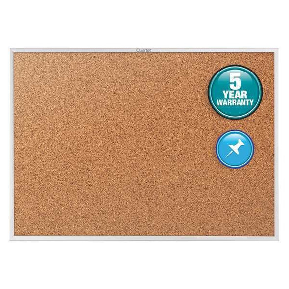 Quartet Cork Bulletin Board 18"H x 24"W 2301GGS