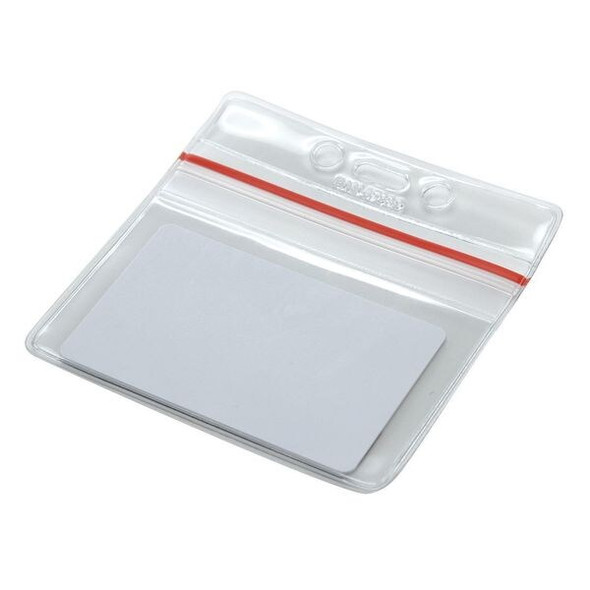 Sicurix Badge Holder,Pouch,4 1/4 inH,PK50 BAU 47830