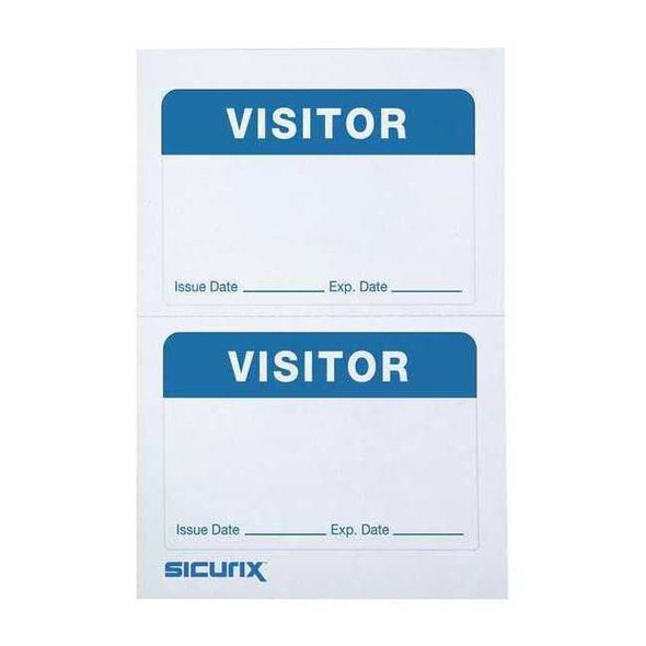 Sicurix ID Adhesive Badge,Adhesive,PK600 BAU 67630