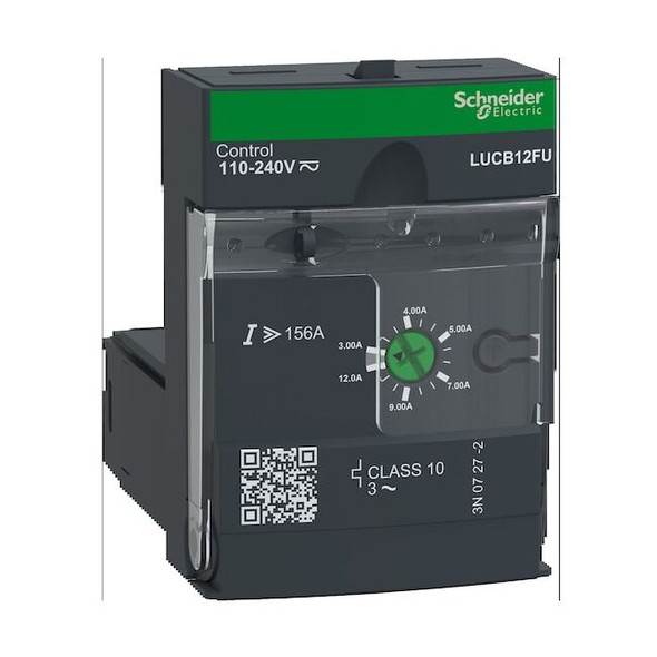 Schneider Electric Overload Module, 12 A, 110-240V AC/DC LUCB12FU