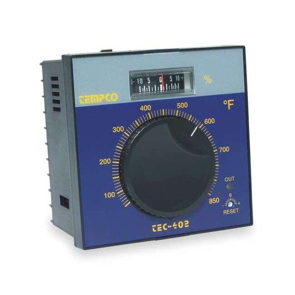 Tempco Temp Controller, Analog, J, 120/240V TEC57201