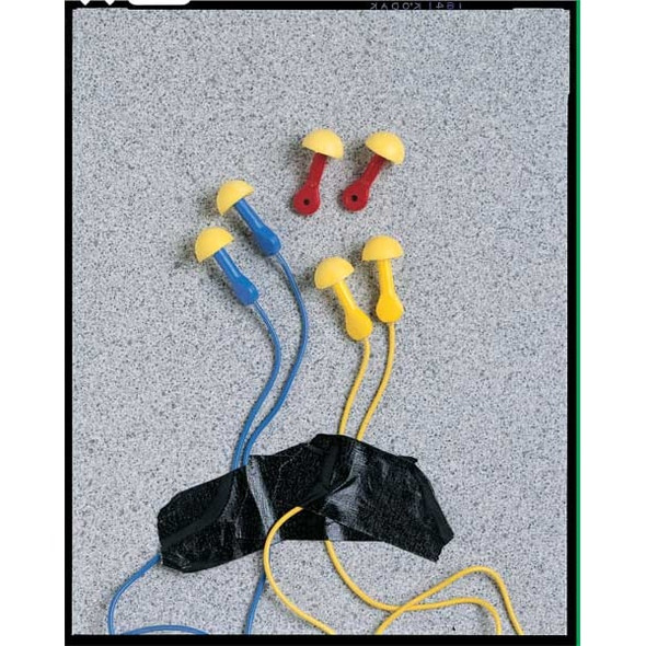 3m E-A-R EXPRESS Pod Plugs Reusable Foam Ear Plugs, Pod Shape, 25 dB, Yellow, 100 PK 321-2200