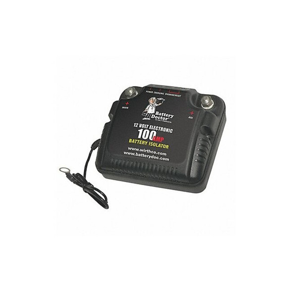 Battery Doctor Battery Isolator,Black,Steel 20092
