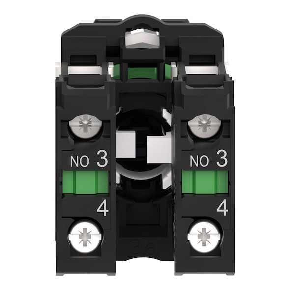 Schneider Electric Non-Illum Selector Switch,2NO,Plastic,3P XB5AJ33