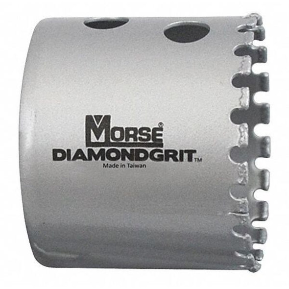 Morse Hole Saw,Diameter:2.5",Diamond Grit DG40C