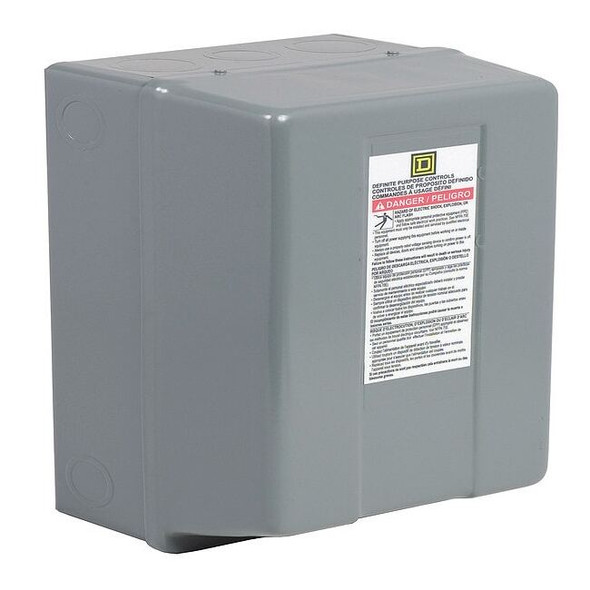 Square D MotorStarterEnclosure,NEMA Style,NEMA 1 9991DPG1