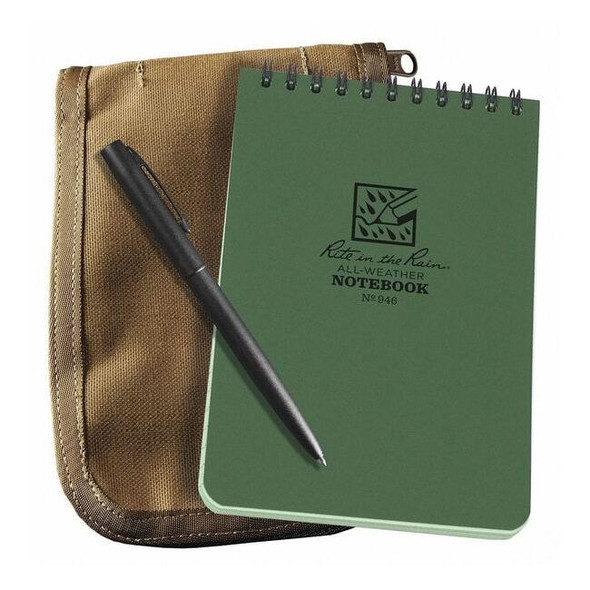 Rite in the Rain Notebook Kit,4 x 6" Sheet Size 946-KIT