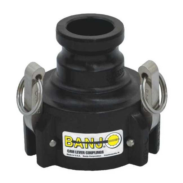 Banjo 3" Female Coupler x 2" Male Adapter Reducing Coupling 303B200A