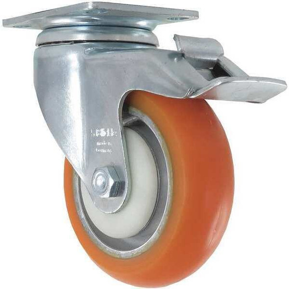 Manufacturer Varies Swivel Plate Caster,Polyurethane,400 lb. CDP-G-85