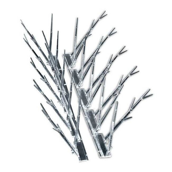 Bird-X Bird Repellent Spikes,10 ft L,6 1/2 in W SP-10