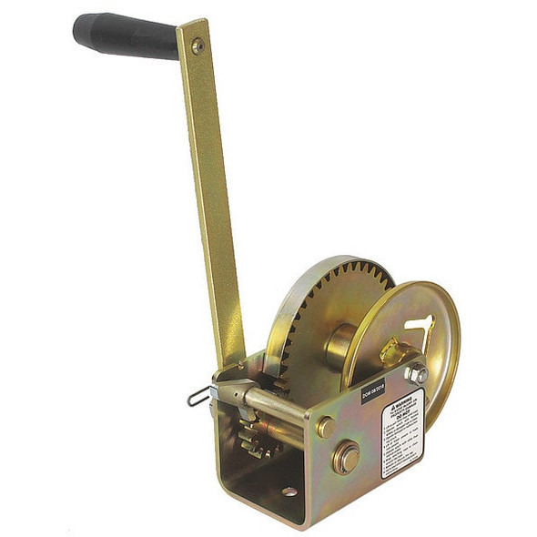 Thern Hand Winch,Spur Gear,1000 lb. M4022