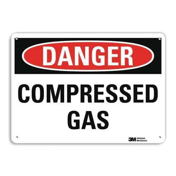 Danger Sign, 10 in H, 14 in W, Vertical Rectangle, English, U3-1186-RA_14X10