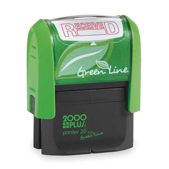 2000 Plus Message Stamp, Received, 5/16" 035352