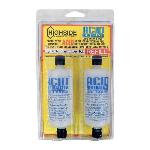 Highside Chemicals Acid Neutralizer Refill Kit,2 oz.,PK2 HS18022