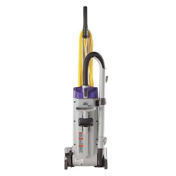 Proteam Upright Vacuum Cleaner,Gray,18 lb 107330